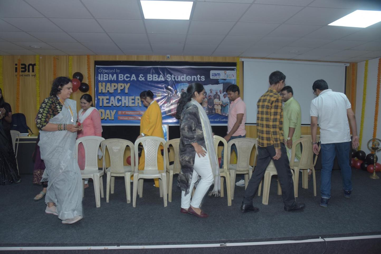 Teacher’s Day Celebration at IIBM – Honouring Educators with Joy and Gratitude